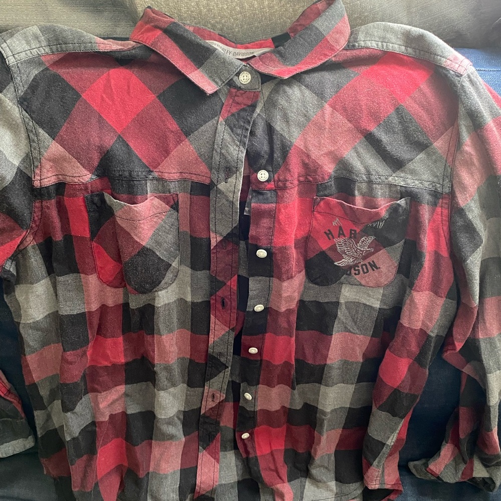 Harley Davidson Womens Flannel